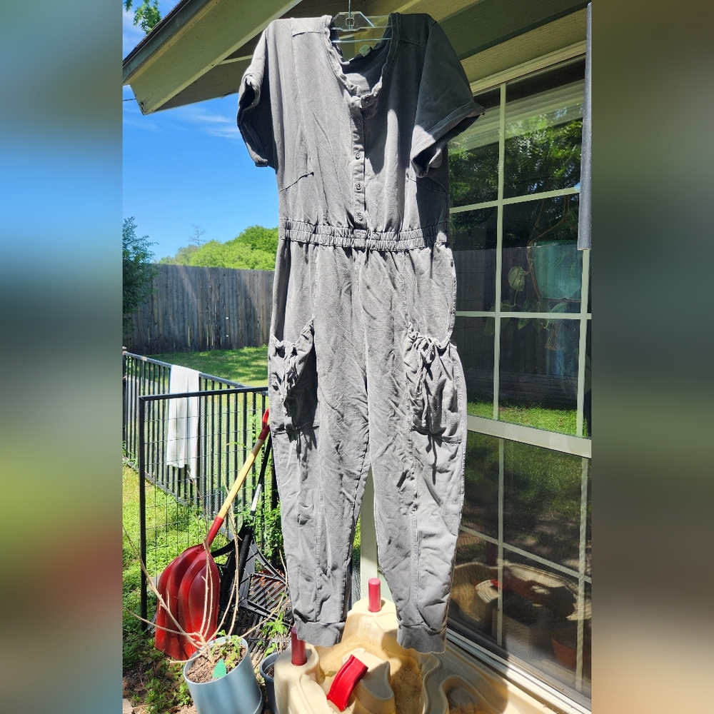 Stylish Gray Jumpsuit